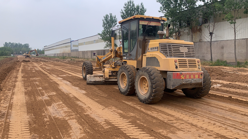 李莊鎮中環路項目施工動態