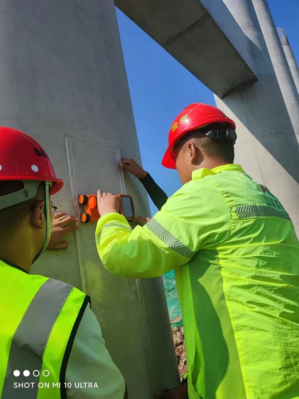 臨臨高速六標迎接山東高速集團有限公司與山東高速工程檢測有限公司2022年在建工程半年度質量監督檢測