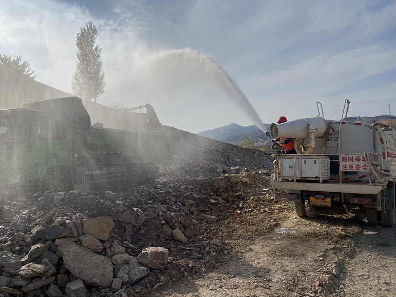 西里互通路基A匝道工作動態