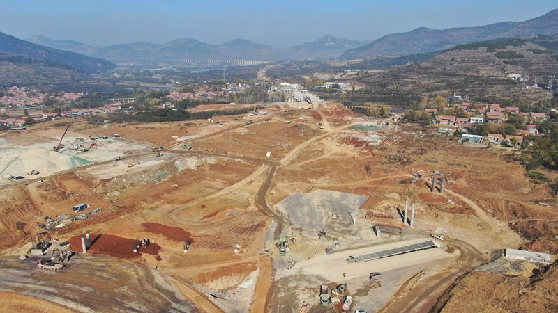 沂源南互通路基施工_副本 沂源南互通路基施工_副本