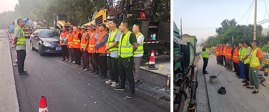 機械化施工公司S317工程項目工作動態