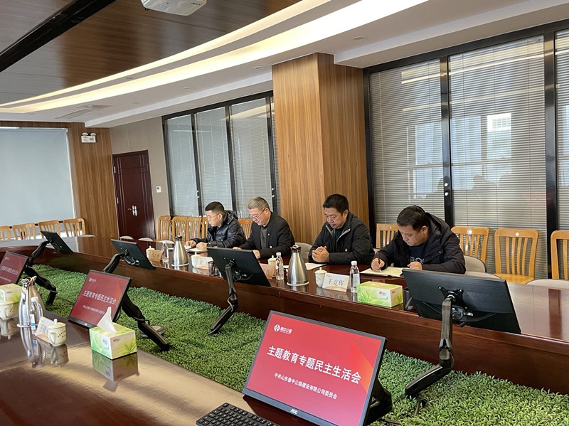 公司黨委召開主題教育專題民主生活會
