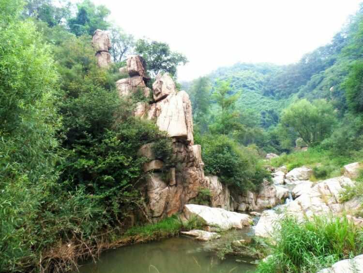 風景秀麗的嶺西村