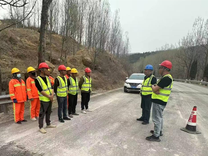 【一提三保】S232張魯線修復養護工程項目部積極應對大風極端天氣預警