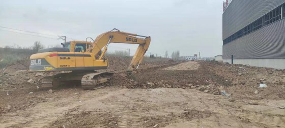 第二工程公司李莊工業園項目工程動態