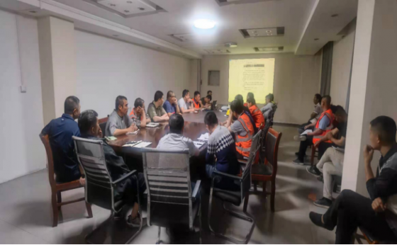 抓質(zhì)量、保安全、促進(jìn)度--文昌湖預(yù)制場(chǎng)項(xiàng)目部工地例會(huì)見實(shí)效