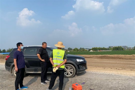 第二工程公司組織進(jìn)行質(zhì)量、安全、防疫專項檢查