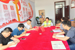 養護分公司黨支部開展“清涼一夏、黨員行動”走訪慰問一線職工