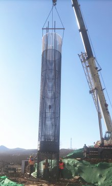 【臨臨風采】創陽光高速公路，建人民滿意工程——西里互通A匝道橋樁基有序施工